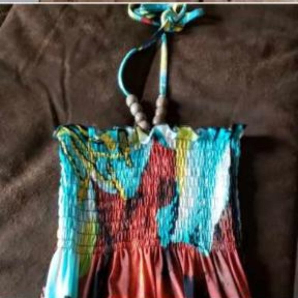 Hawaiian Maxi Sundress